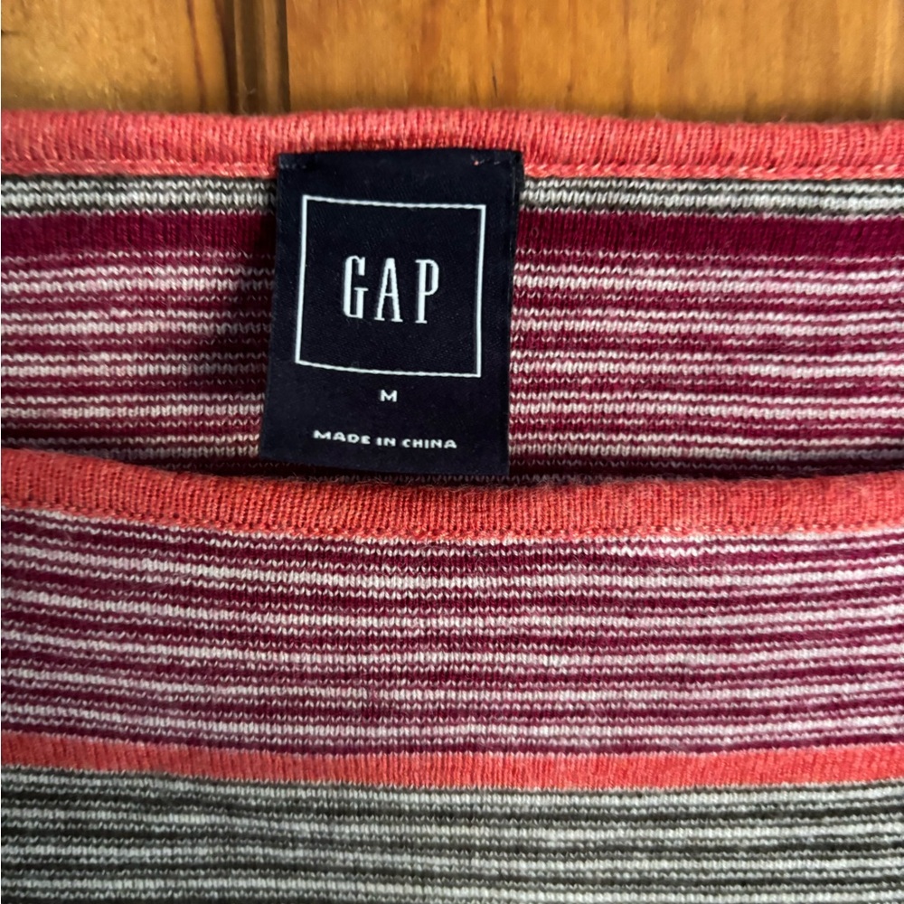 GAP Multicolor Striped Knit Top - Picture 4 of 5